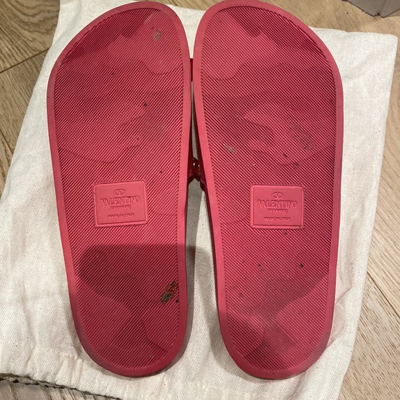 Valentino Rockstud Pool Slides - Picture 3 of 6